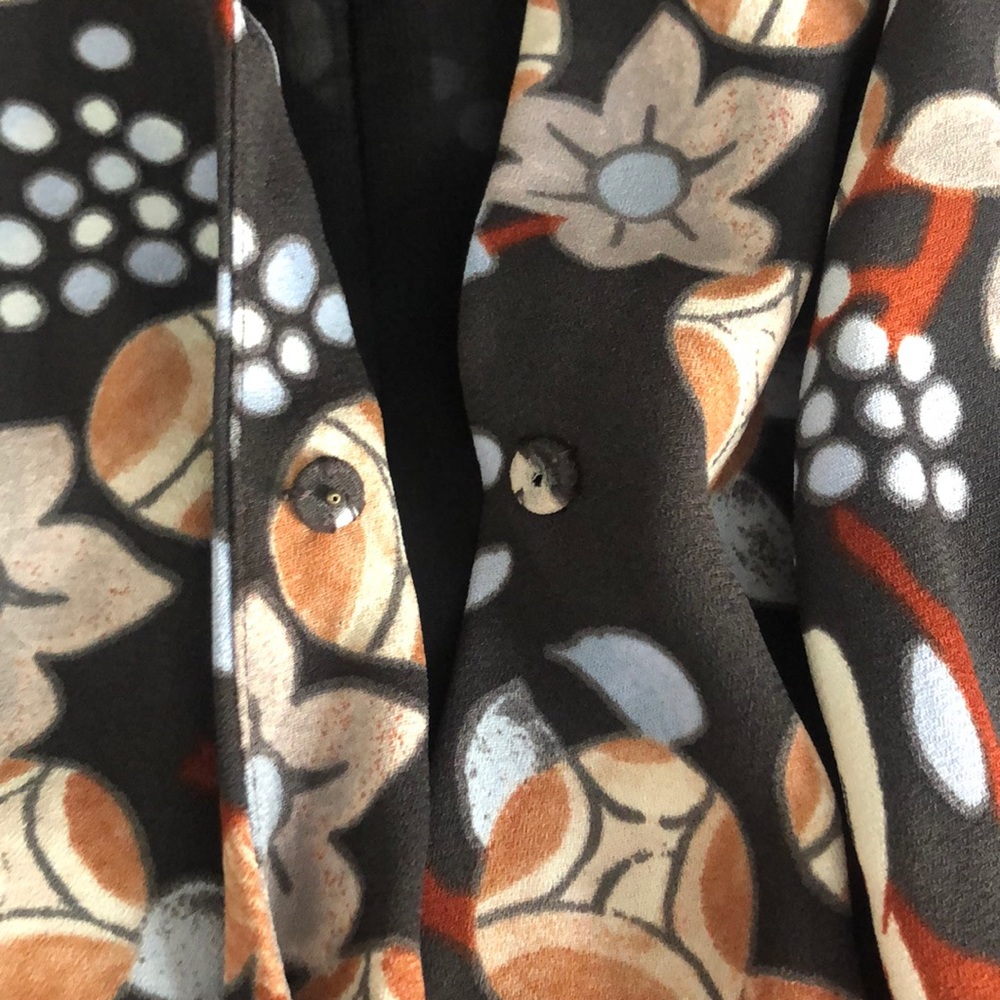 Rachel Roy bell sleeve wrap tunic sz extra small - Picture 5 of 5